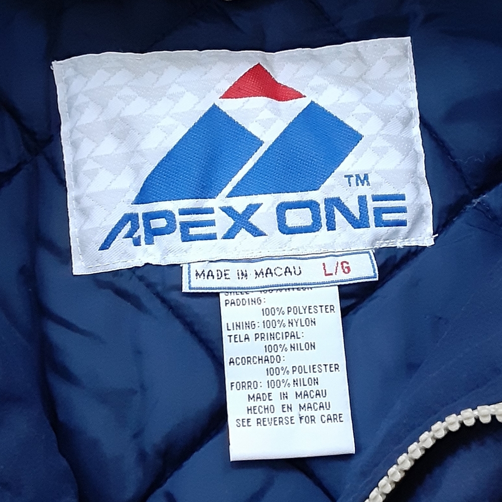 VINTAGE 90s NOTRE DAME JACKET by APEX 1 - Picture 7 of 7